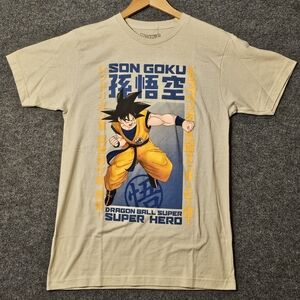 Dragon Ball Super Hero Graphic T-Shirt - Cream‎